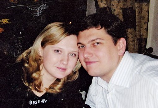 Fedor Mikheev and his wife
